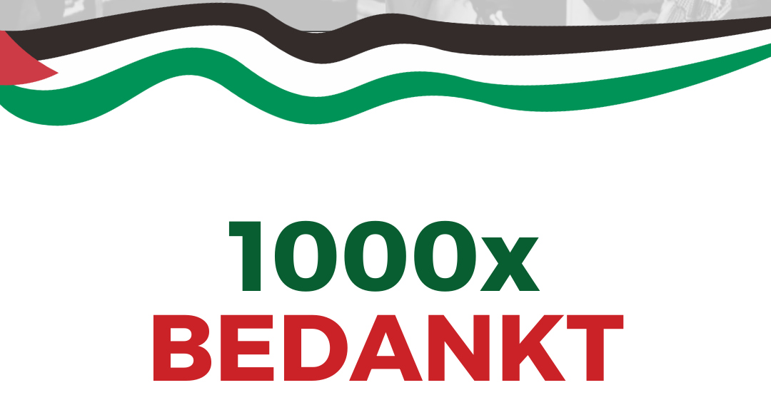 Een terugblik op 2025-Samen voor Palestina