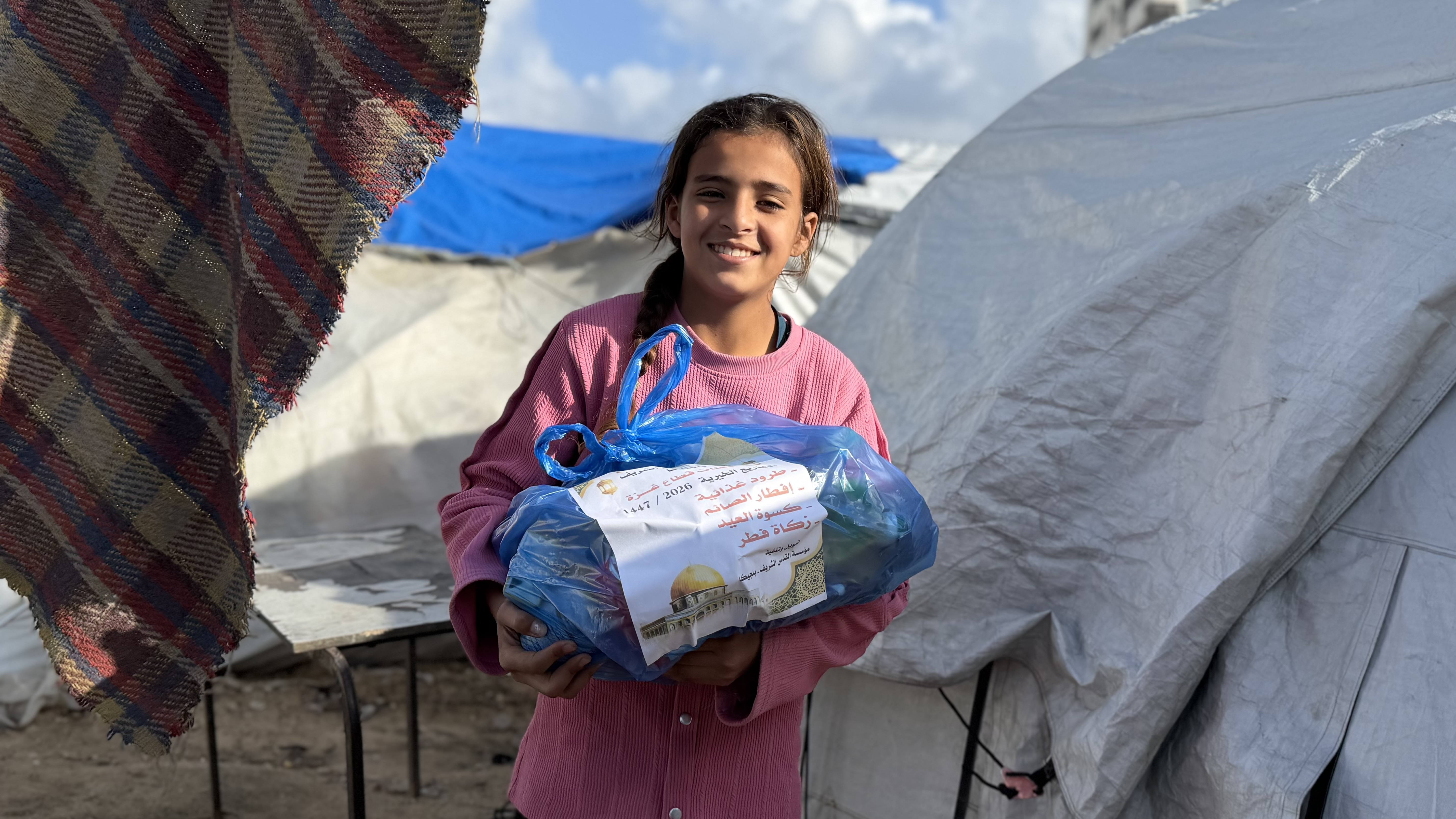 Stichting Al Qods Acharif België brengt hoop naar Gaza op de negende dag van Ramadan